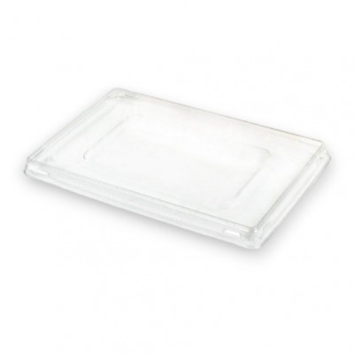 КРЫШКА к Контейнеру OSQ OpSalad 800мл 220x120x14 прозр ПЭТ(400)