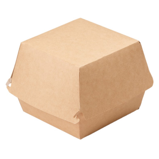 Коробка для гамбургера Eco Burger XL 141*141*112мм картон (150) Купить оптом и врозницу Коробка для гамбургера Eco Burger XL 141*141*112мм картон (150) в интернет магазине в СПб
