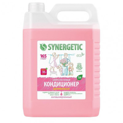 Кондиционер-ополаскиватель Синергетик д/белья 5л (4)(128) Аромамагия