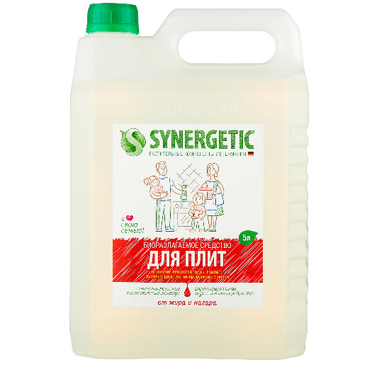 ЧС Синергетик для плит 5л ПЭТ (4)(96) Купить оптом и врозницу ЧС Синергетик для плит 5л ПЭТ (4)(96) в интернет магазине в СПб